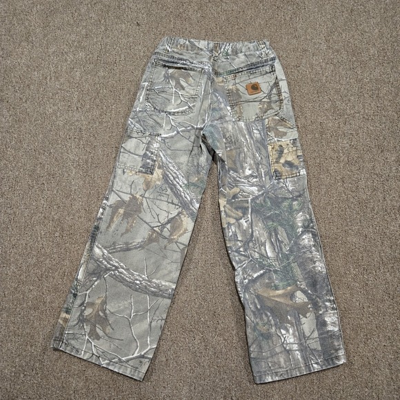 Carhartt Other - Carhartt x Realtree Camo Carpenter Pants Kids Size 10 Adjustable Waist